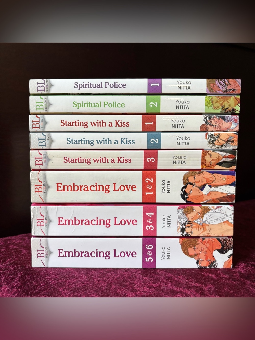 Youka Nitta Yaoi Manga Set